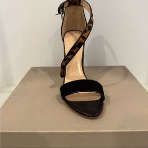 Club Monaco Leopard and Black Heels